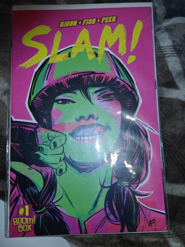 Slam #1 boom box comic book