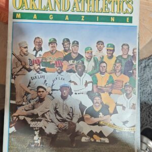 Vintage 1987 Oakland Athletics magazine