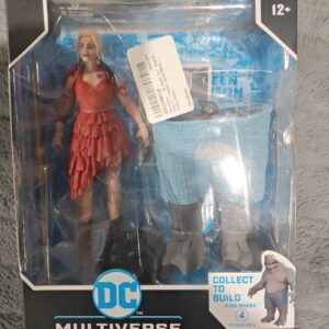 McFarlane DC Multiverse HARLEY QUINN Suicide Squad King Shark Action Figure. New