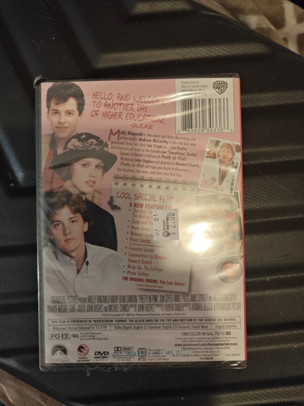 Pretty in pink dvd - Image 2