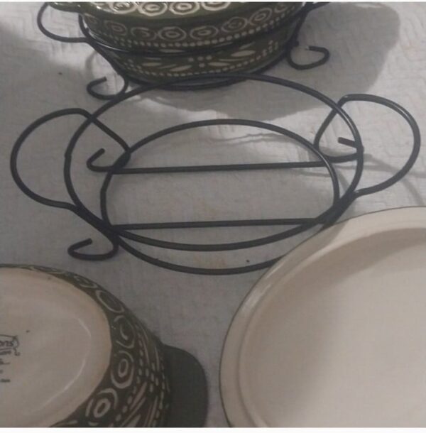 Vintage green temptation bowls - Image 4