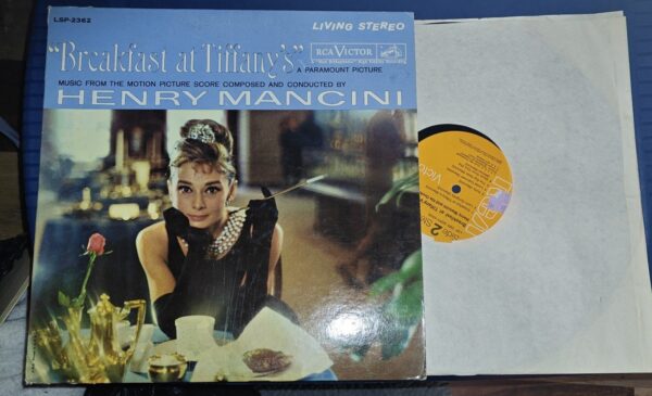LP . "Breakfast at Tiffany's" original vinyl
