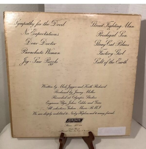Rolling Stones beggars banquet vinyl - Image 2