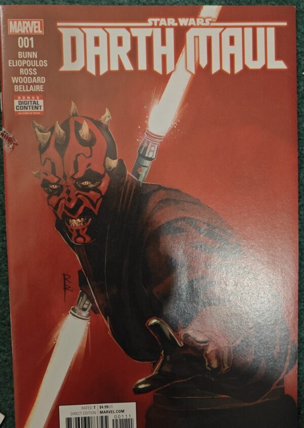 Marvel 1-3 addition of the Dark Maul comics - Image 2