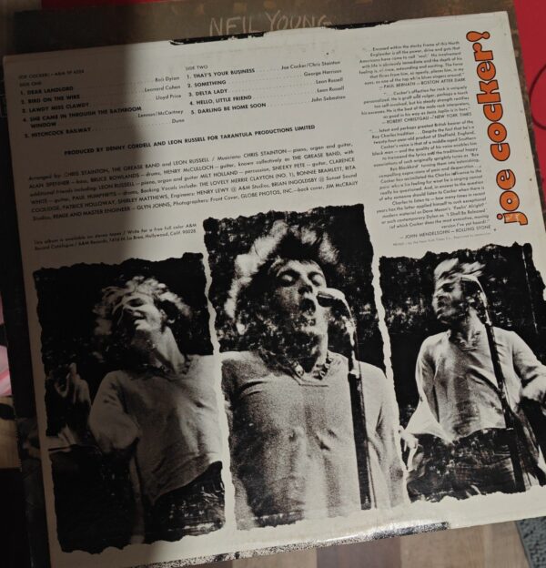 Joe Cocker! Vinyl - Image 2