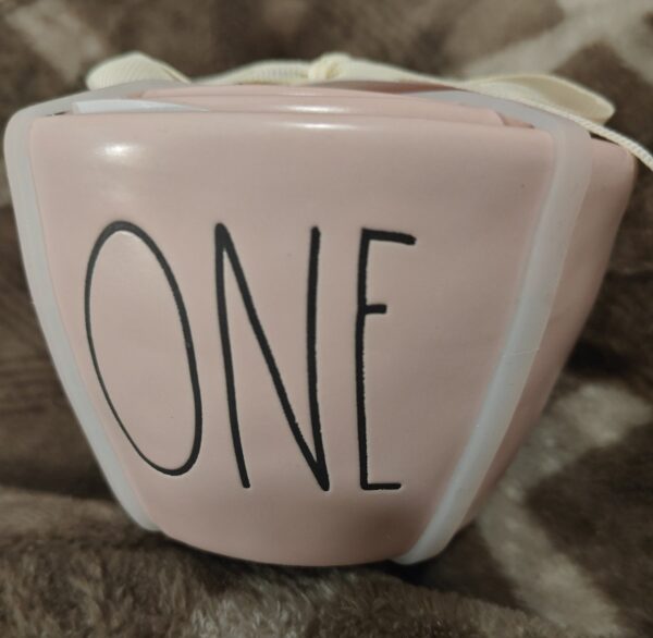 Rae Dunn light pink meaning cups